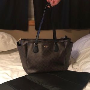 Coach Large Tote/Diaper Bag